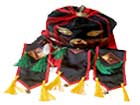 Малгай с харабши - шапка шамана с наглазником и довершием